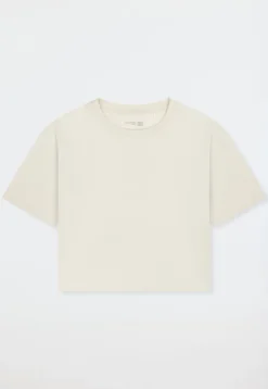 Shirt kurzarm Heavy Single Jersey peal - Mix+Relax