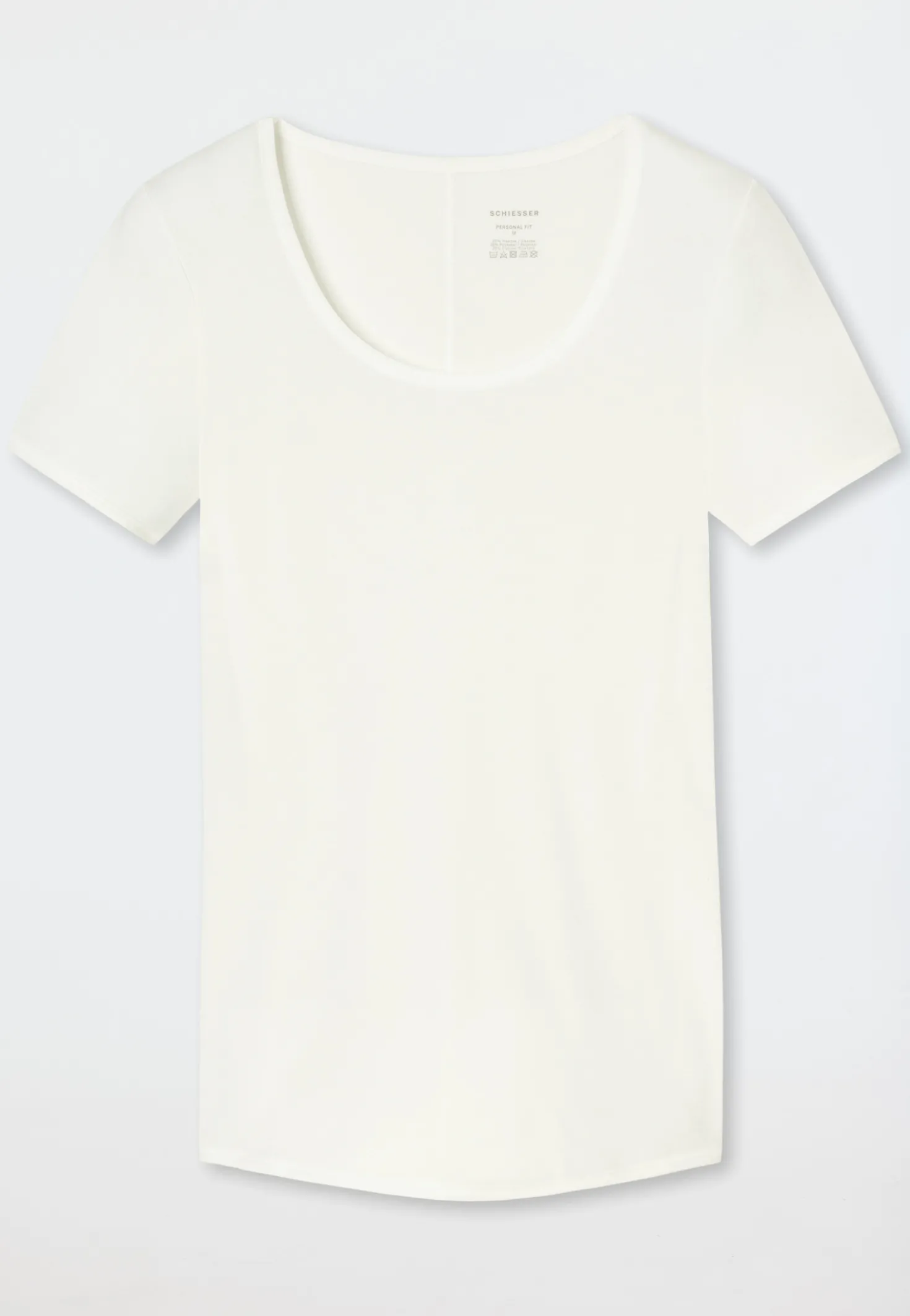 Shirt kurzarm naturweiß - Personal Fit