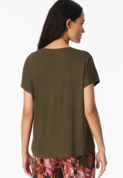 Shirt kurzarm oliv - Mix+Relax
