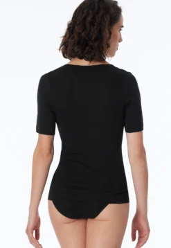 Shirt kurzarm schwarz - Luxury