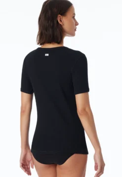 Shirt kurzarm schwarz - Revival Greta