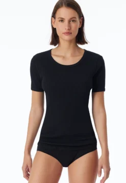 Shirt kurzarm schwarz - Revival Greta