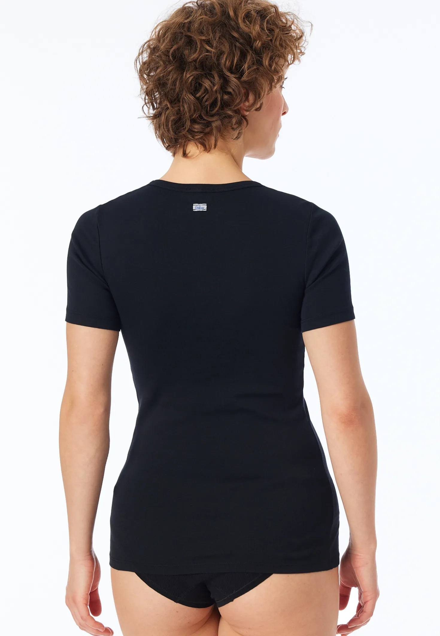 Shirt kurzarm schwarz - Revival Berta