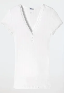 Shirt kurzarm weiß - Revival Agathe