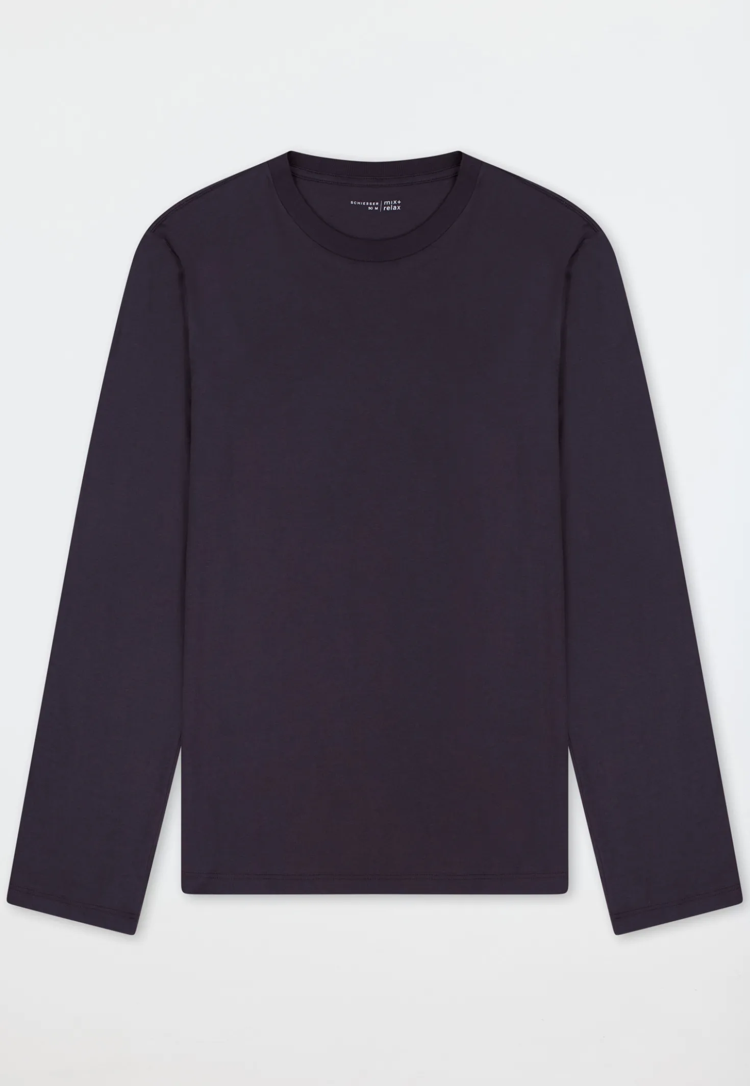 Shirt langarm graphit - Mix+Relax