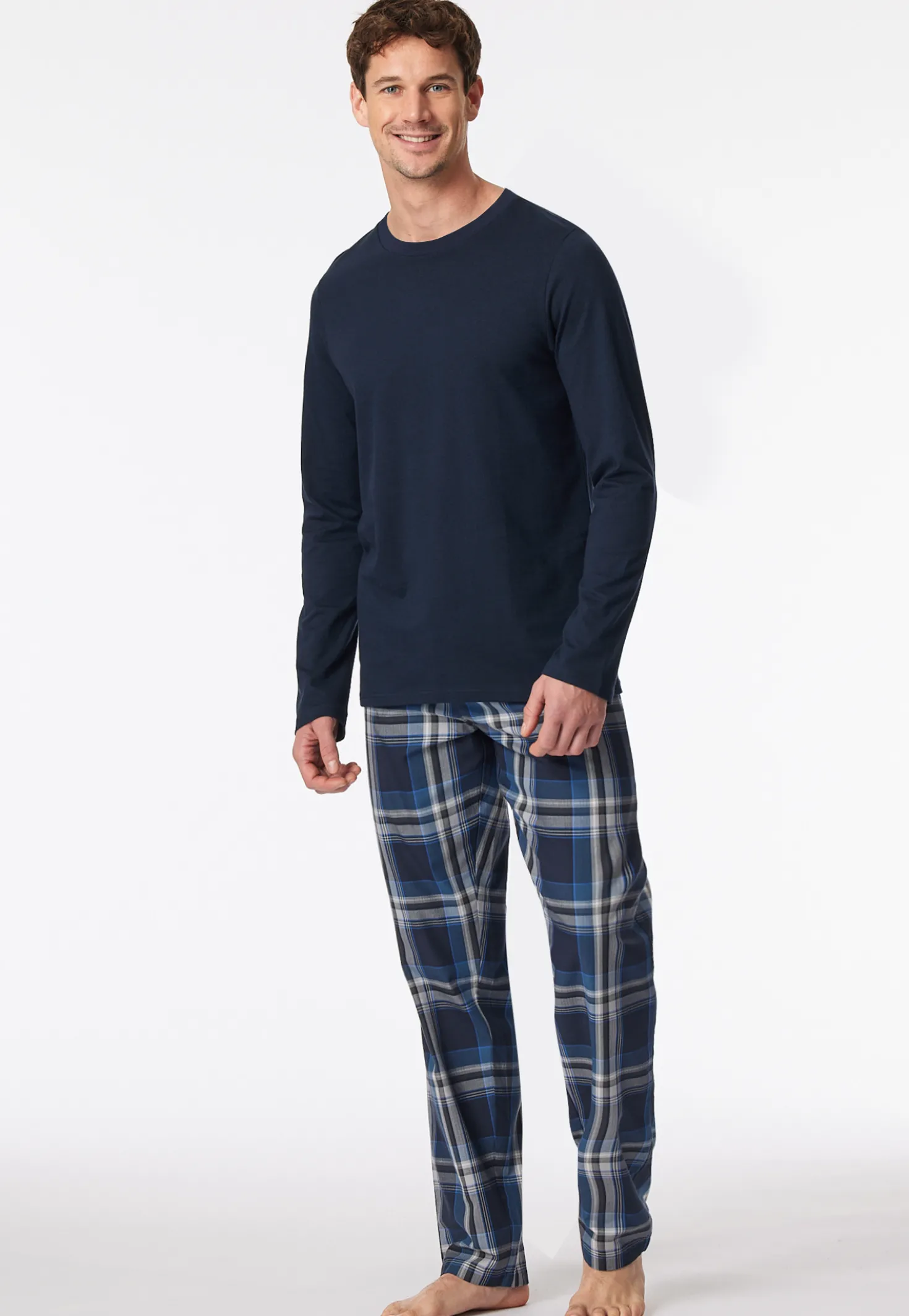 Shirt langarm nachtblau - Mix+Relax