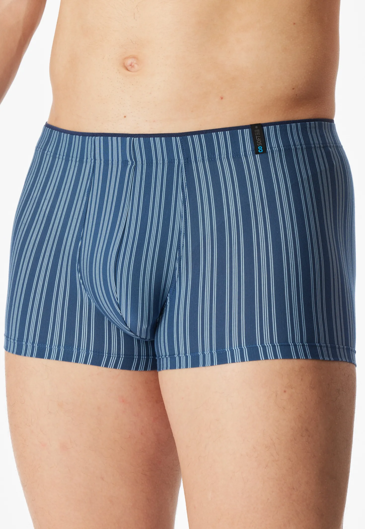 Shorts atlantikblau gestreift - Long Life Soft