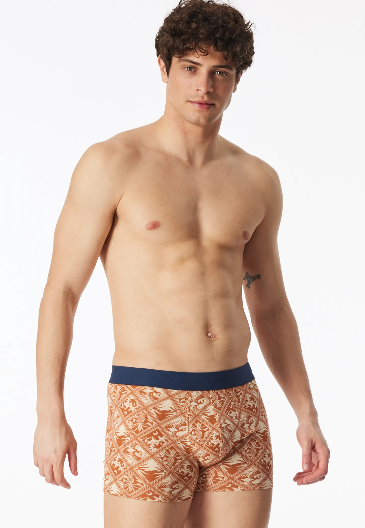 Shorts braun gemustert - 95/5