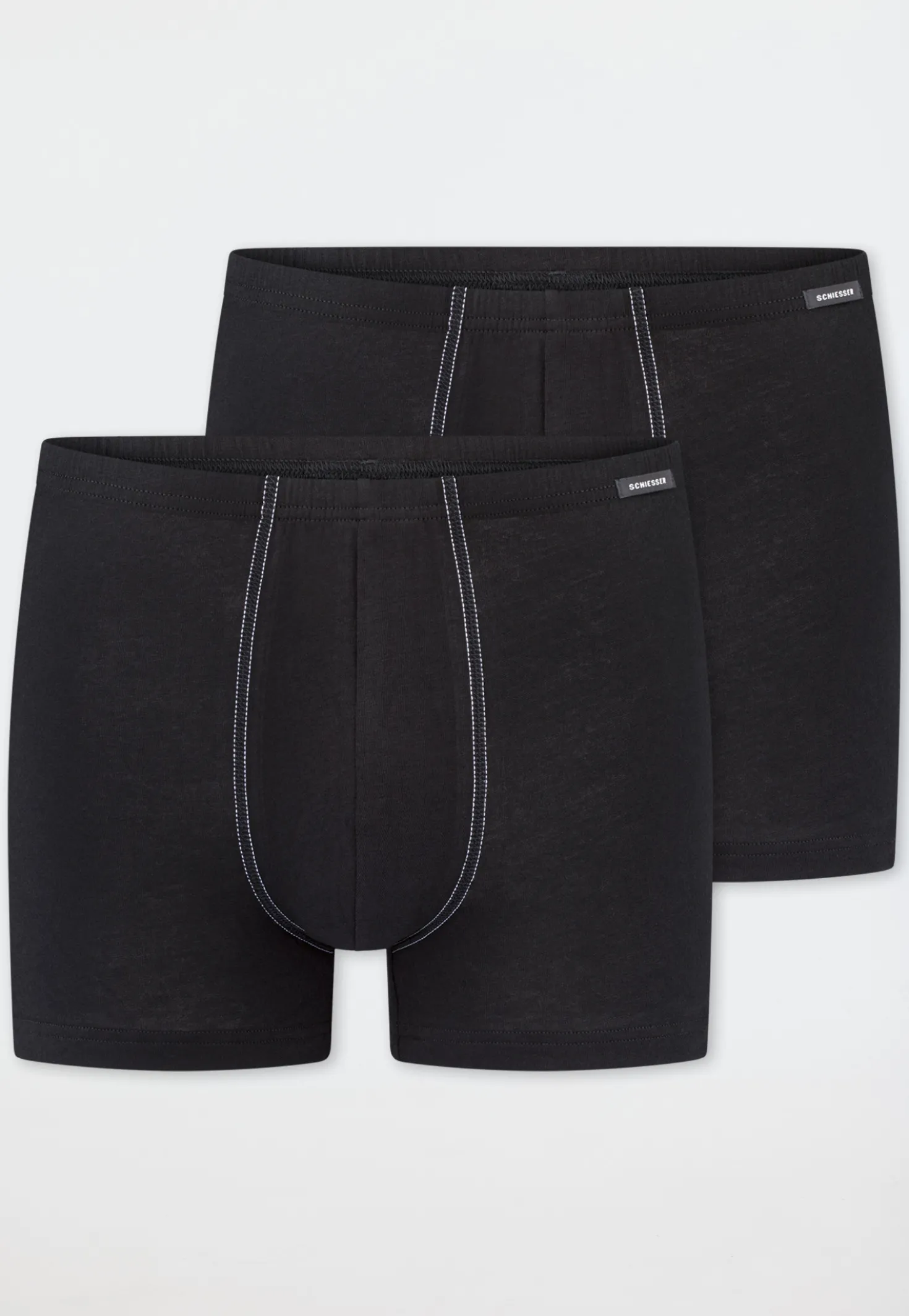 Shorts 2er-Pack schwarz - Essentials