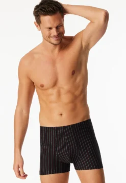 Shorts 3er-Pack uni/geringelt mehrfarbig - 95/5