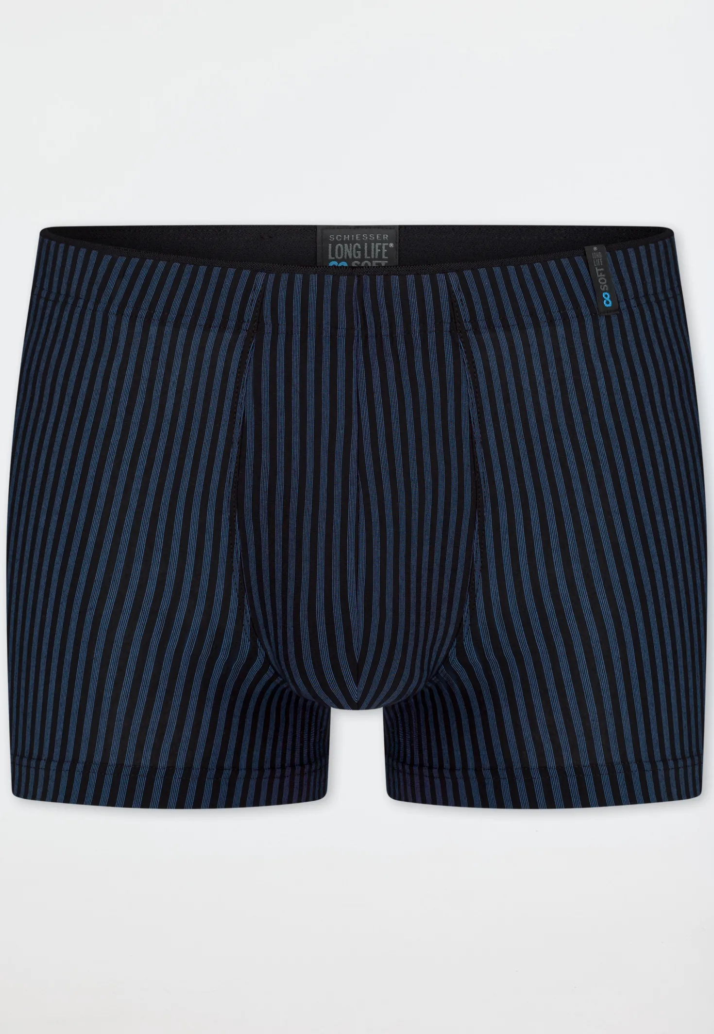 Shorts navy-schwarz gestreift - Long Life Soft