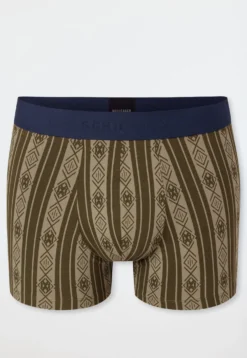Shorts oliv gemustert - 95/5