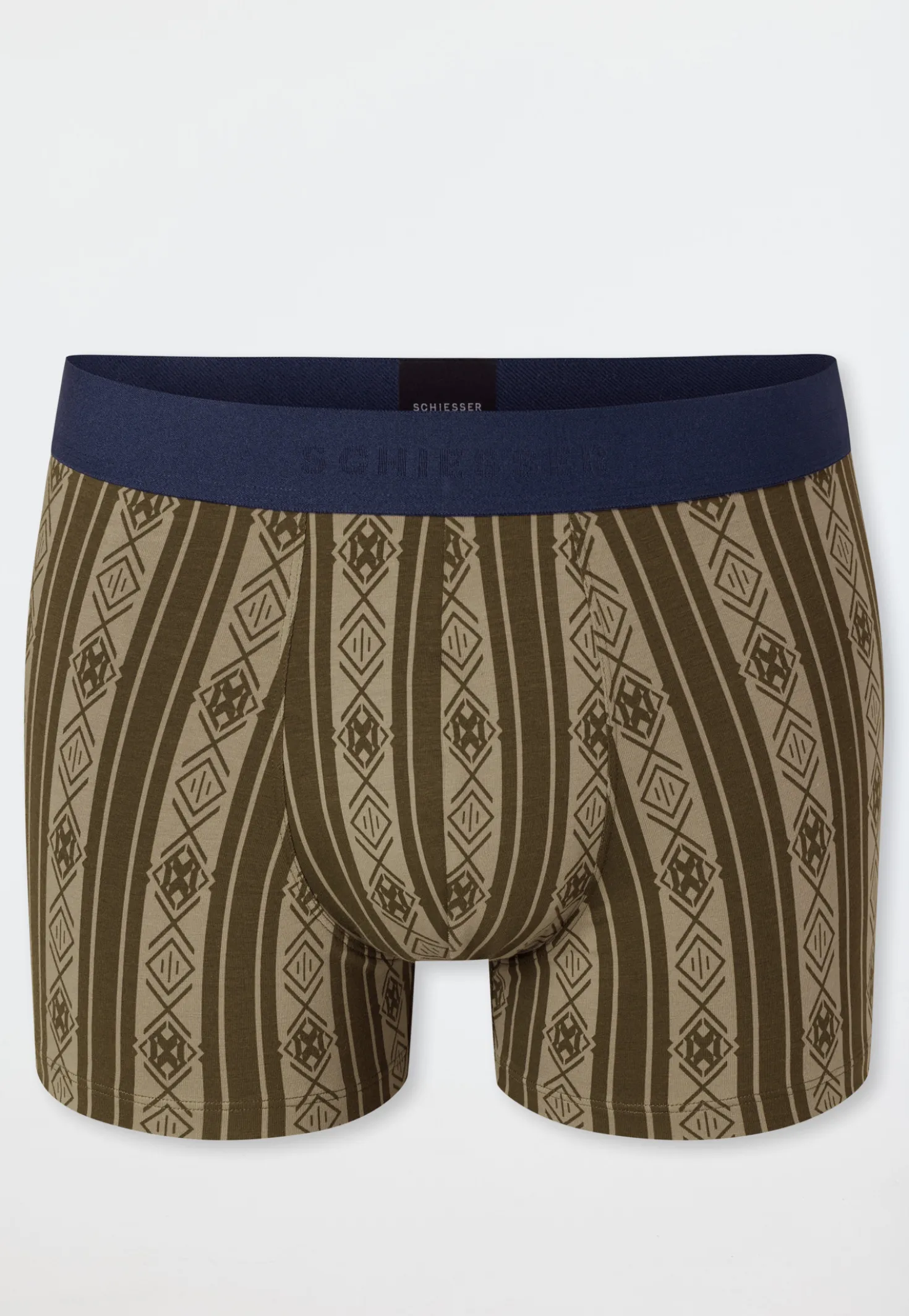 Shorts oliv gemustert - 95/5