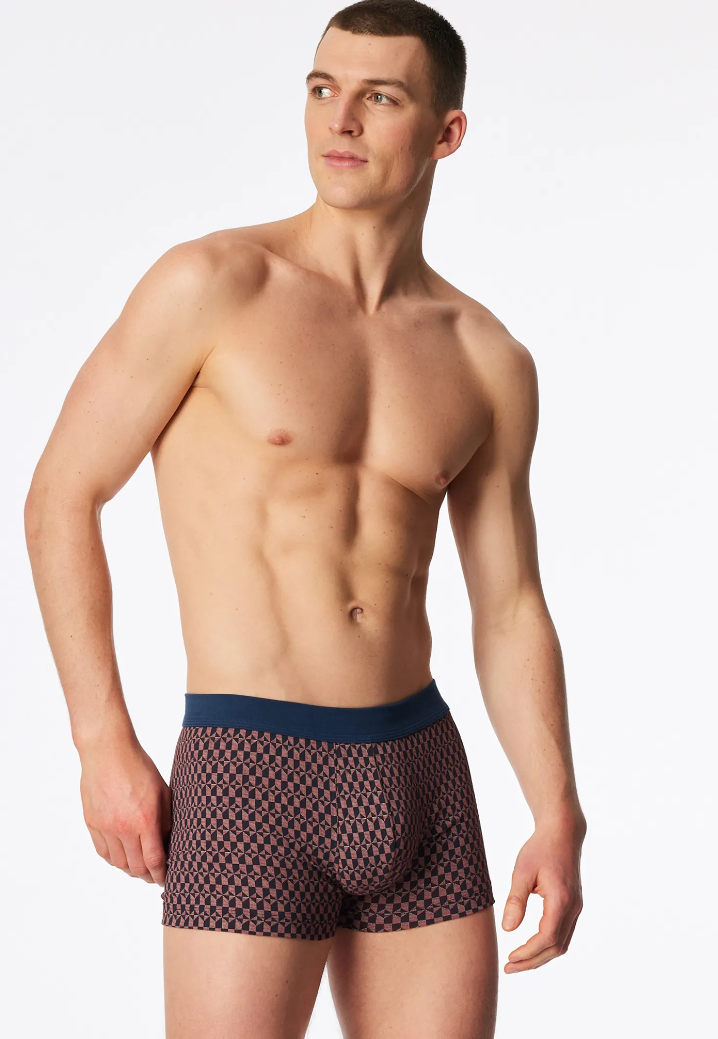 Shorts rot gemustert - 95/5