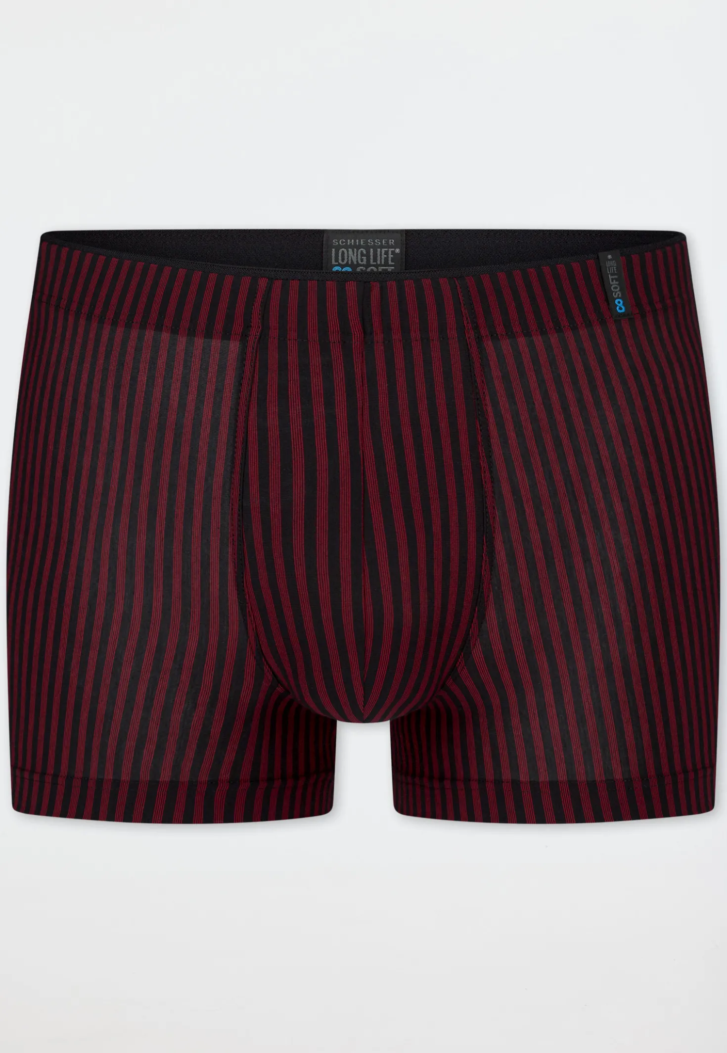 Shorts rot-schwarz gestreift - Long Life Soft