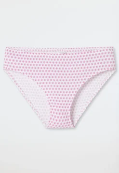 Slips 3er-Pack Ringel Blümchen mehrfarbig - 95/5