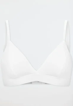 Soft-BH Doppelripp herausnehmbare Pads weiß - Pure Rib