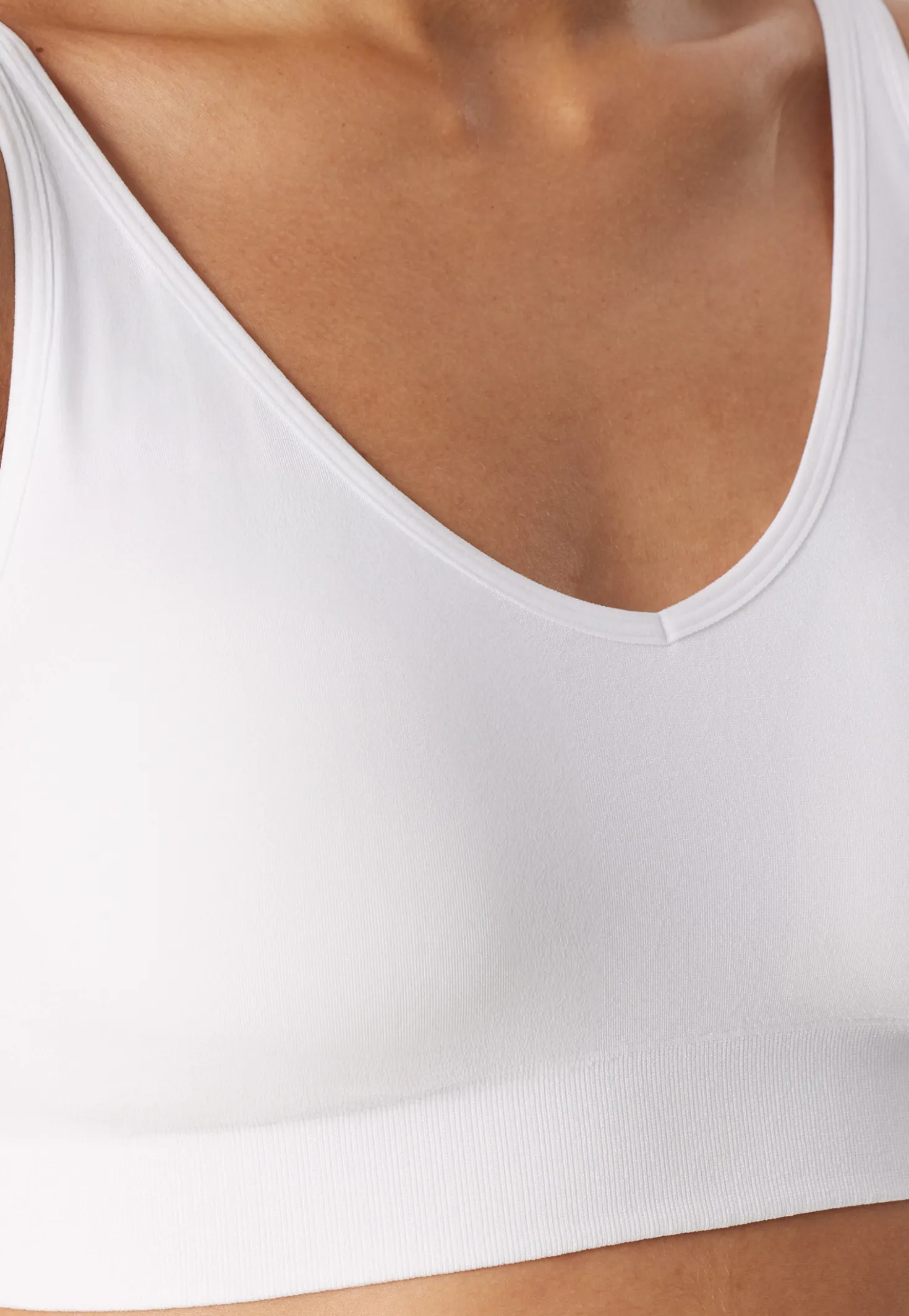 Soft-BH herausnehmbare Pads weiß - Classic Seamless