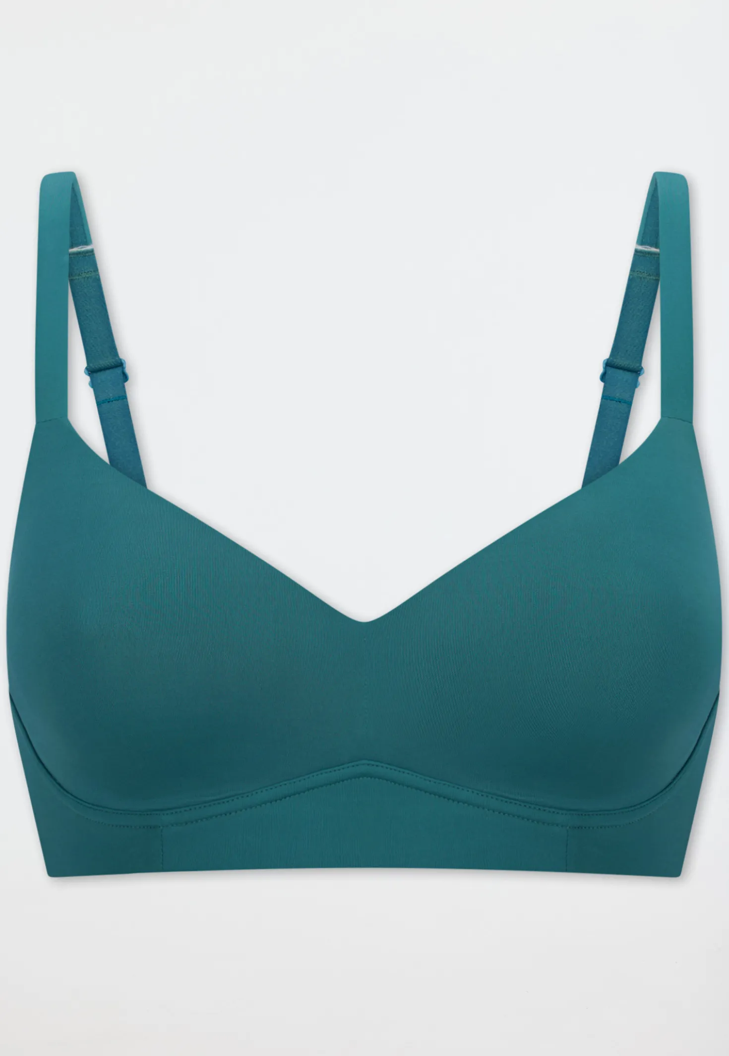 Soft-BH mit Schale und gleitenden Cups grün - Unique Micro