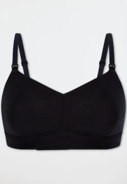 Soft-Bra Schwangerschaftswäsche schwarz - Unique Maternity