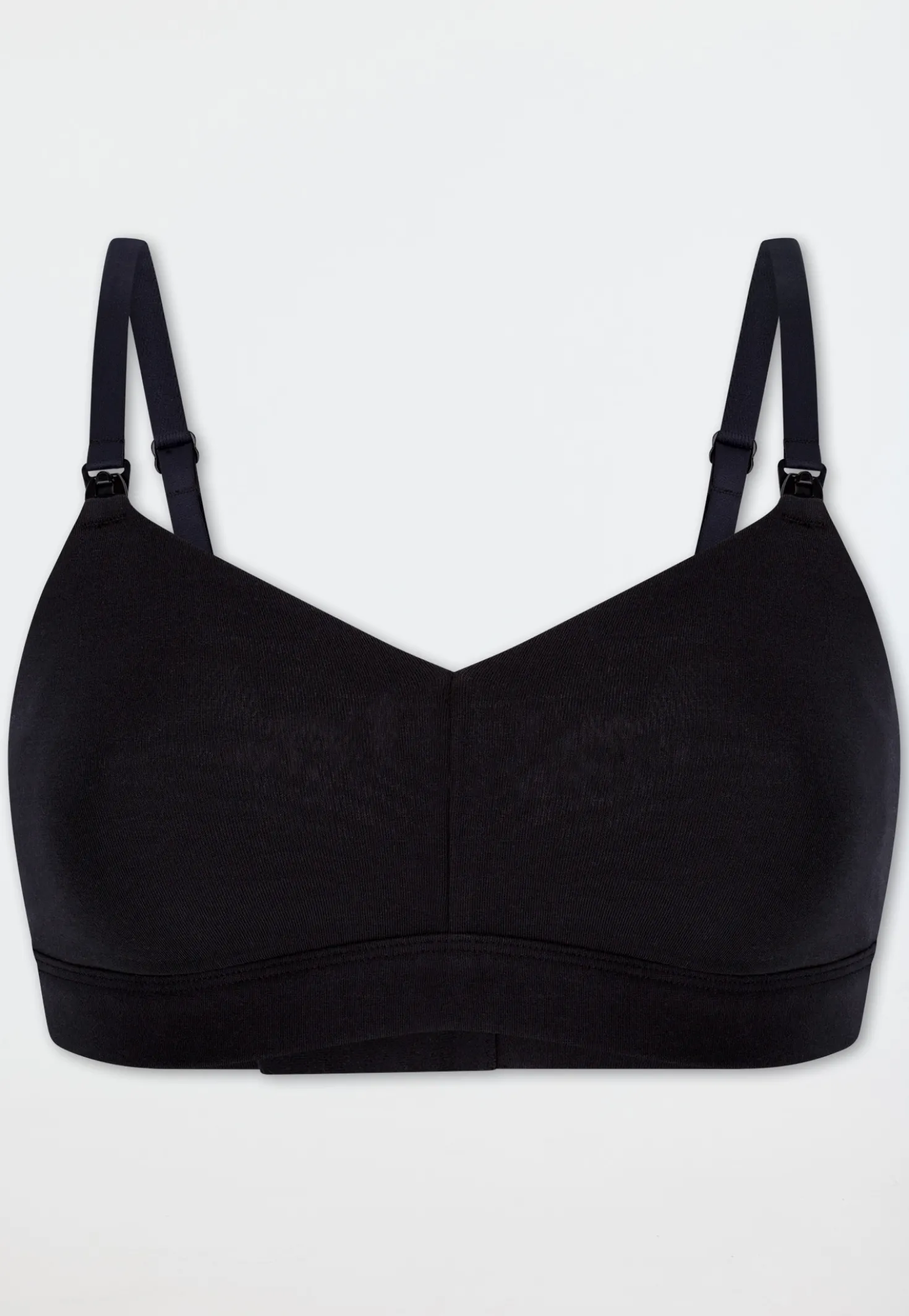 Soft-Bra Schwangerschaftswäsche schwarz - Unique Maternity