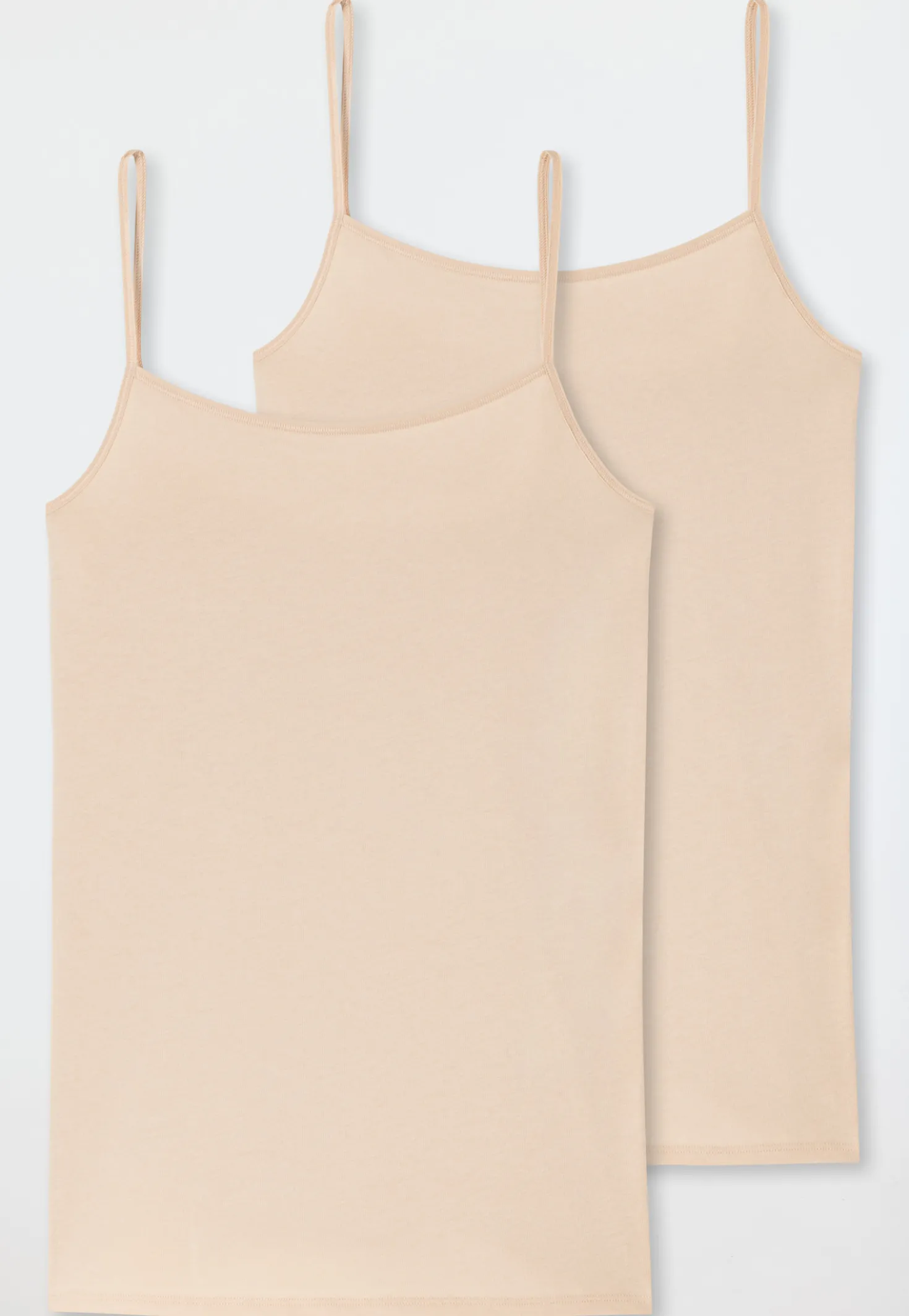 Spaghetti-Top 2er-Pack sand - 95/5