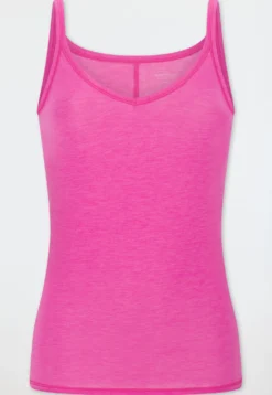 Spaghetti-Top intense pink - Personal Fit