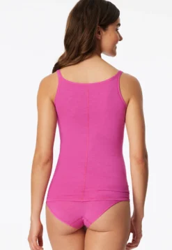Spaghetti-Top intense pink - Personal Fit