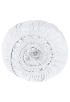 Spannbettlaken Jersey weiß - SCHIESSER Home