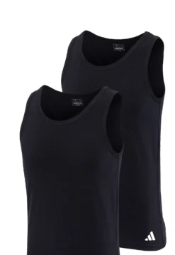 Tank Top 2er-Pack Schwarz - ADIDAS