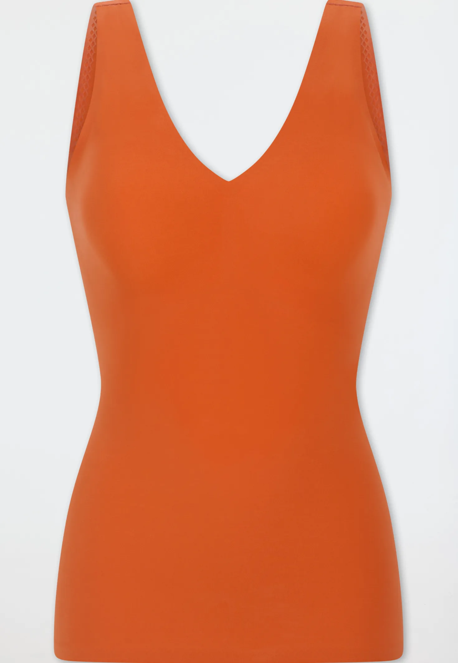 Trägertop Mikrofaser herausnehmbare Pads terracotta - Invisible Soft