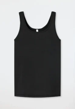 Trägertop schwarz - Unique Micro
