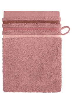 Waschlappen Skyline Color 16x22 altrosa - SCHIESSER Home